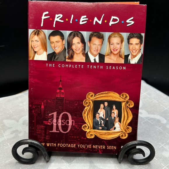 Friends DVD Movie Box Set Season 10 Jennifer Aniston Matthew Perry Courteney Cox - Picture 3 of 13